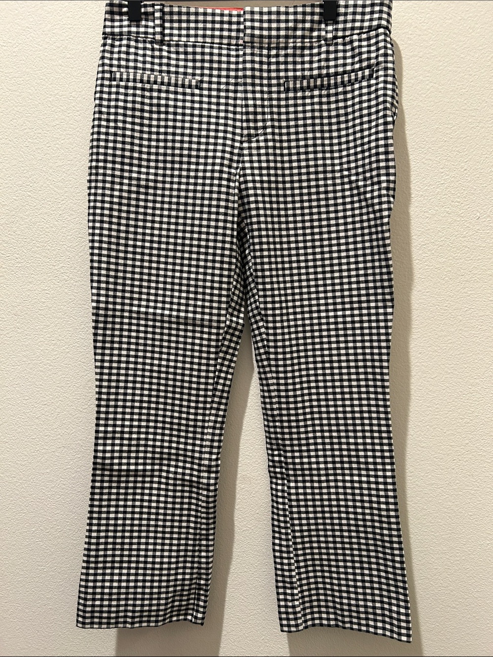 Anthropolgie Black & White Gingham Pants - The Essentials Collection